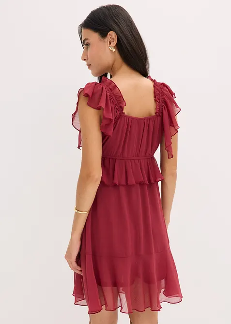 Chiffonkleid in A-Linie, bonprix