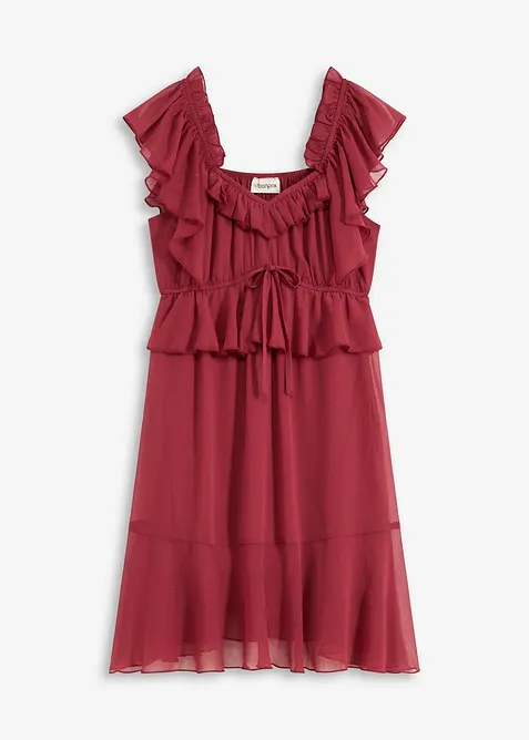 Chiffonkleid in A-Linie, bonprix