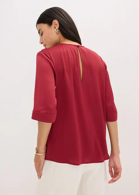 Blouse en satin brillant, bonprix
