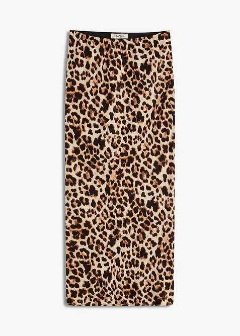 Midirock aus fließender Viskose, bonprix