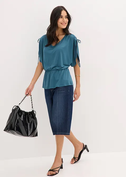 Shirt aus softem Modal-Mix, bonprix