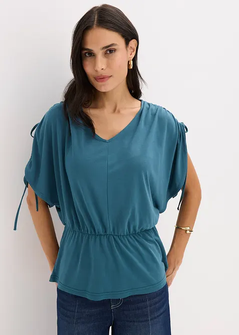 Shirt aus softem Modal-Mix, bonprix