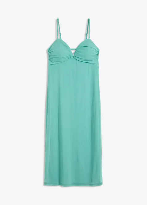 Maxikleid mit tiefem Ausschnitt, bonprix