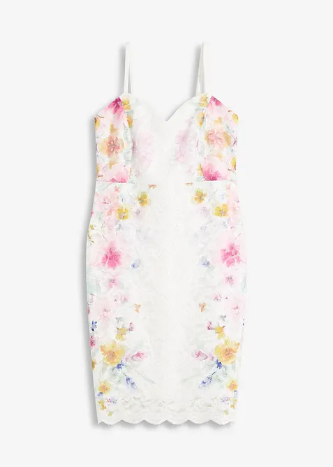 Spitzenkleid mit Träger, bonprix