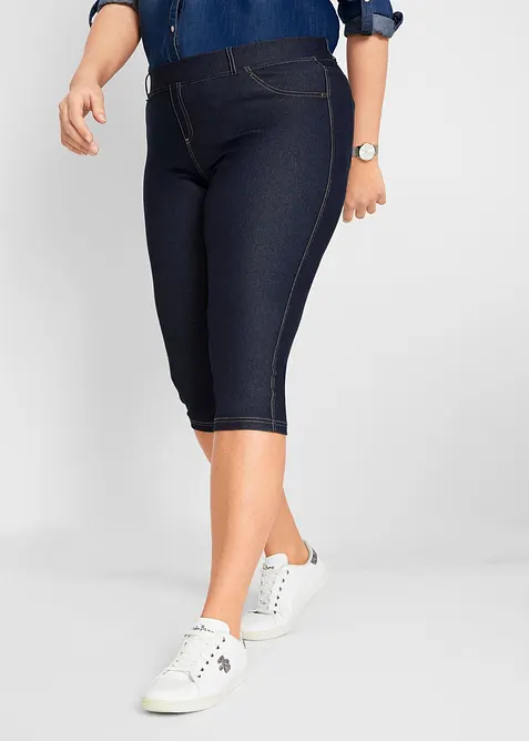 Capri-Leggings in Jeansoptik, bonprix