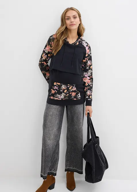 Weiches 2-in-1 Umstands-und Stillsweatshirt, bonprix