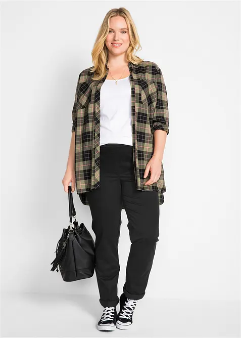 Twill Treggings aus elastischem Baumwoll-Mix, bonprix