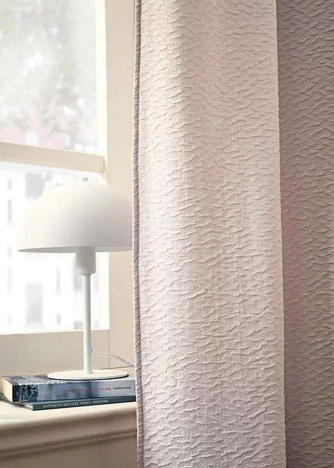 Rideau texturé aspect froissé (1 pce), bonprix