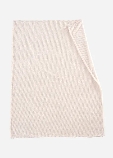 hochwertige Kuscheldecke mit Wabenstruktur, bonprix