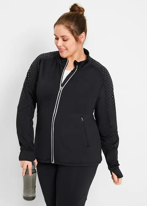 Veste de sport thermique à imprimé réfléchissant, bonprix