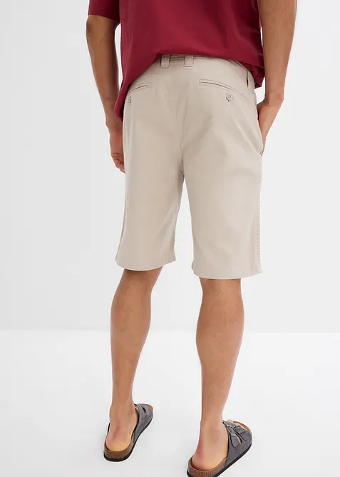 Chino-Bermuda aus reiner Baumwolle, Regular Fit, bonprix