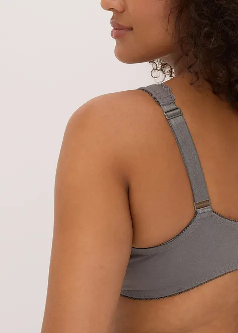 Lot de 3 soutiens-gorge coton à armatures, bonprix