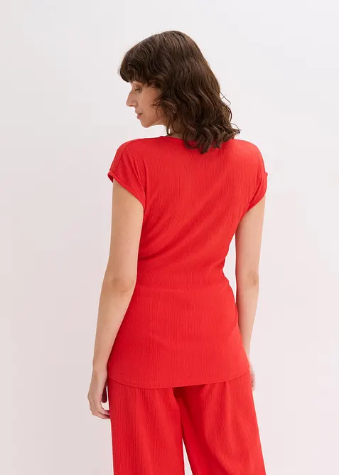 T-shirt cache-cœur, bonprix