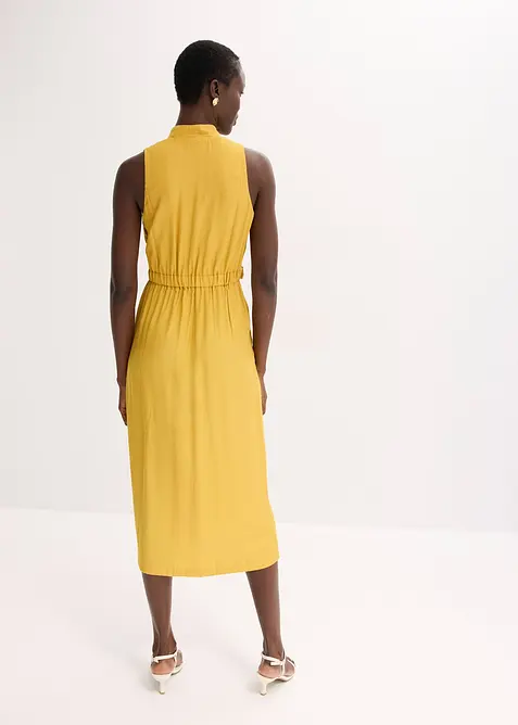 Midikleid aus flie&szlig;endem Viskose-Mix, bonprix