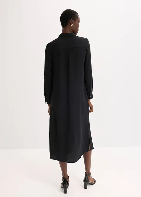 Robe-chemise avec dentelle, bonprix