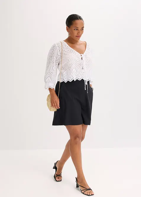 Bermuda Shorts mit Abn&auml;hern, bonprix