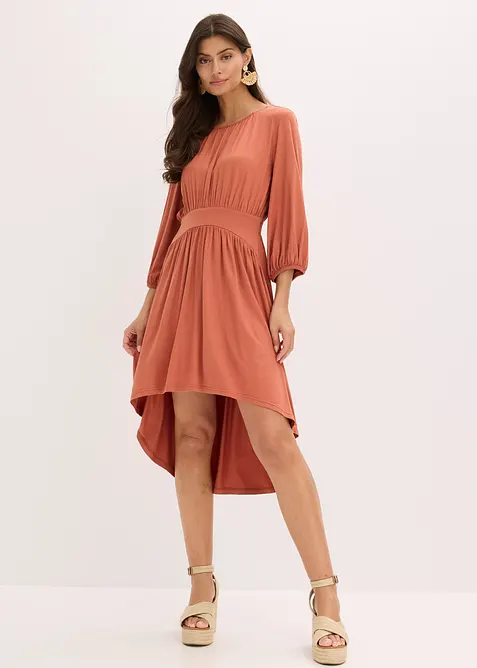 Jerseykleid aus fließendem Viskose-Mix, bonprix