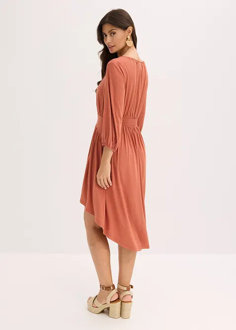 Jerseykleid aus fließendem Viskose-Mix, bonprix