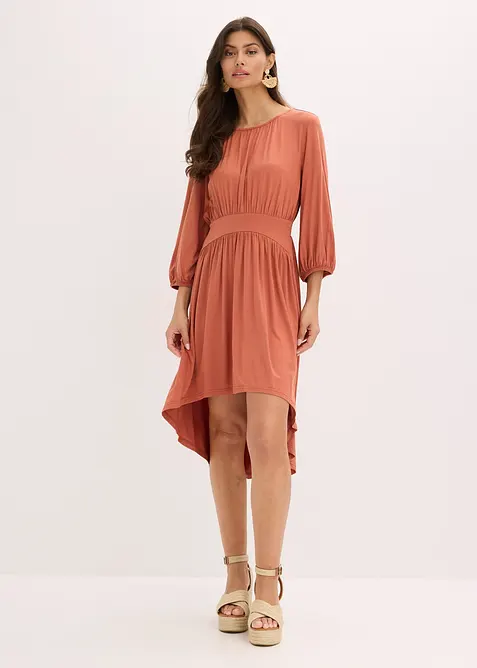 Jerseykleid aus fließendem Viskose-Mix, bonprix