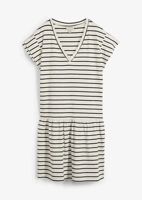 Shirtkleid aus reiner Baumwolle, bonprix