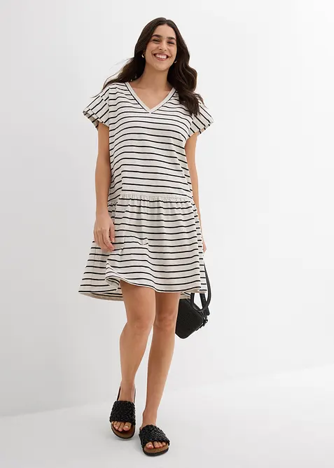 Shirtkleid aus reiner Baumwolle, bonprix