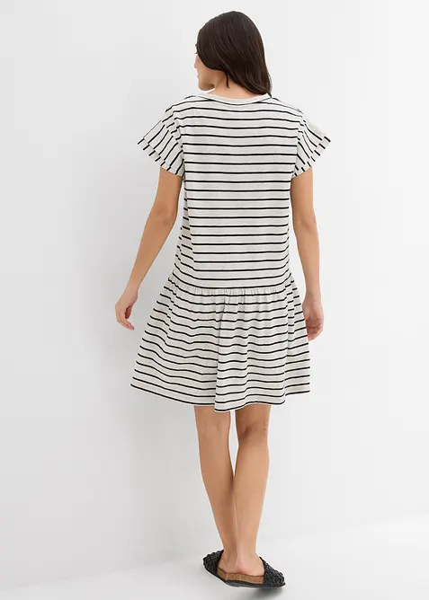 Shirtkleid aus reiner Baumwolle, bonprix