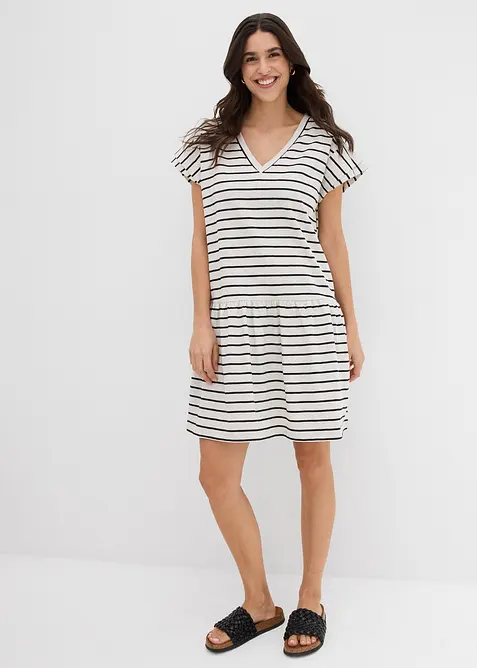 Shirtkleid aus reiner Baumwolle, bonprix