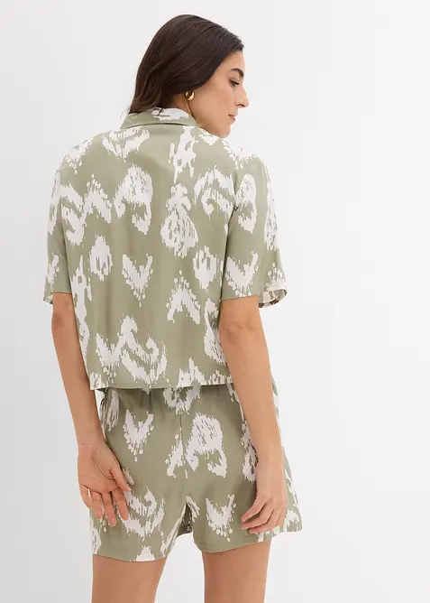 Chemisier en viscose avec imprimé ethnique, bonprix