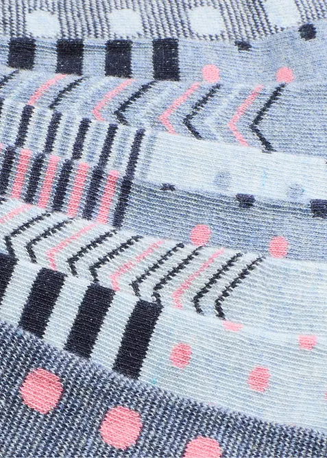 Kurzsocken mit Bio-Baumwolle (8er Pack), bonprix