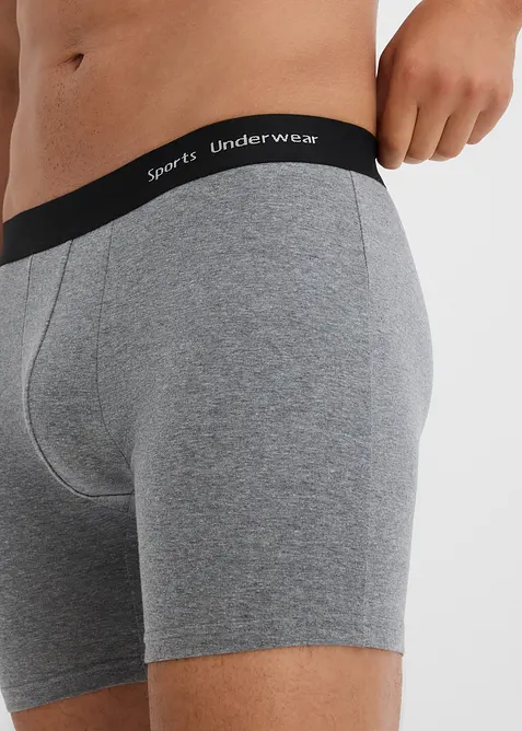 Lot de 3 boxers mi-longs, bonprix