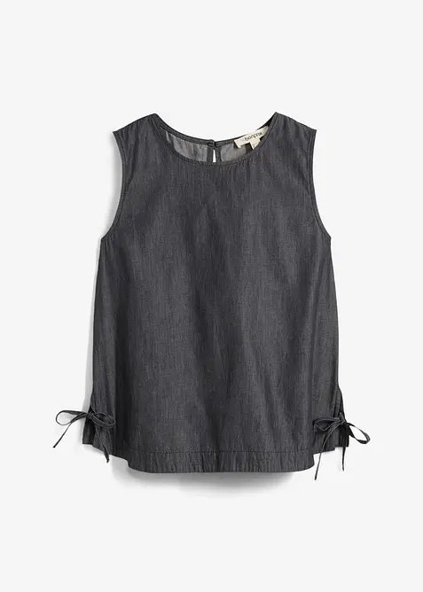 Top en jean de coton, bonprix