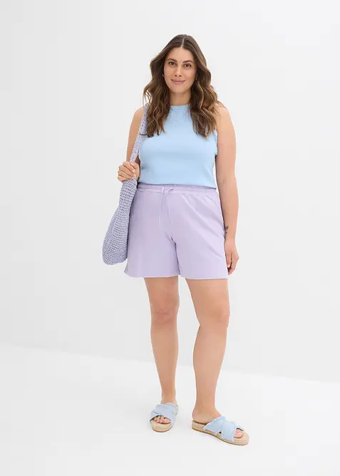 Short en molleton 100% coton, bonprix