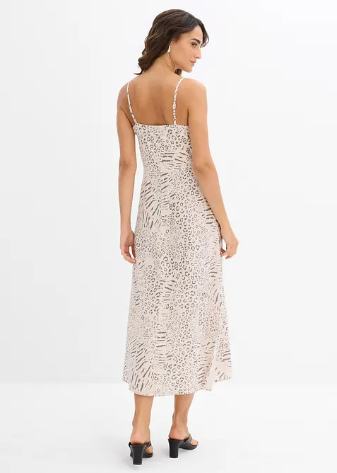 Trägerkleid aus fließender Viskose, bonprix