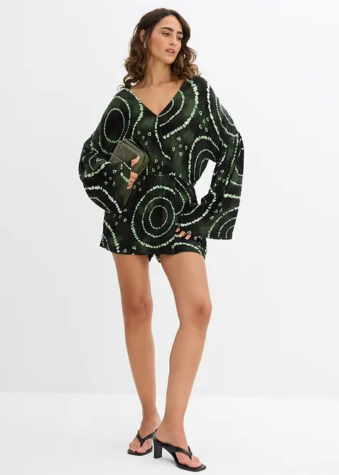 Combishort en viscose fluide, bonprix