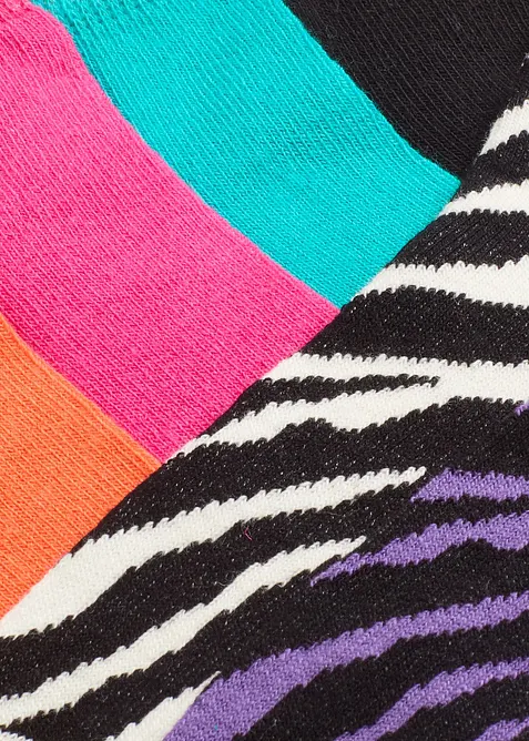 Kurzsocken mit Bio-Baumwolle (6er Pack), bonprix