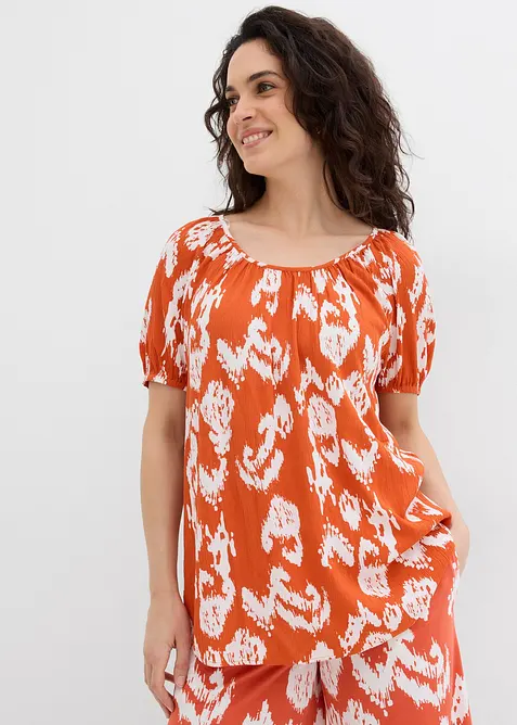 Tunikabluse aus softer Viskose, bonprix