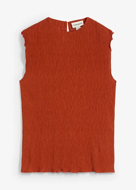 Top aus strukturiertem Crinkle, bonprix