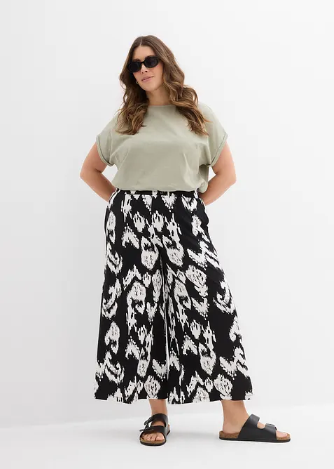 Pantalon en jersey viscose, bonprix