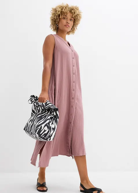 Blusenkleid aus Musselin, bonprix