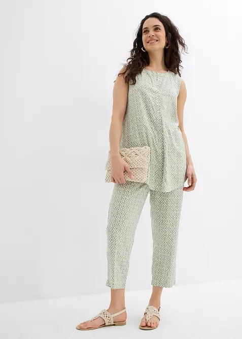 Haremshose aus fließender Viskose, bonprix