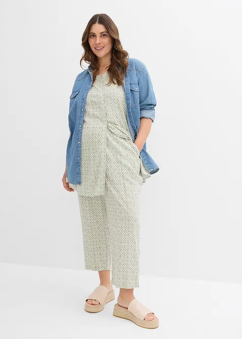 Haremshose aus fließender Viskose, bonprix