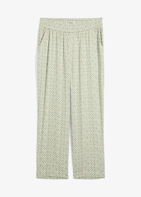Haremshose aus fließender Viskose, bonprix