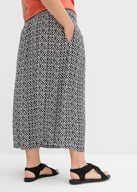 Maxirock aus Viskosecrincle, bonprix