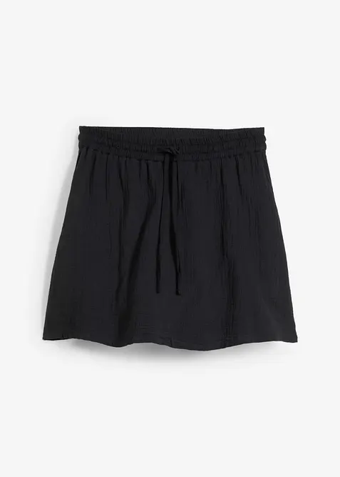 Jupe-short en gaze de coton, bonprix