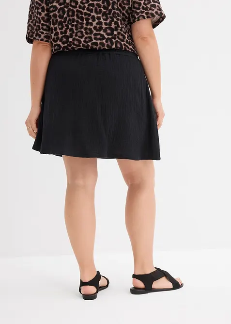 Jupe-short en gaze de coton, bonprix