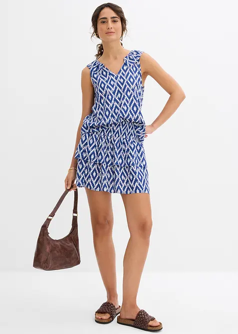 Minirock aus fließender Viskose, bonprix