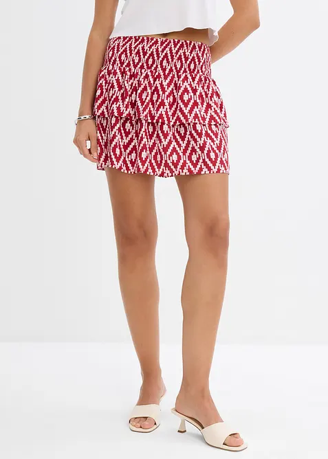 Minirock aus fließender Viskose, bonprix