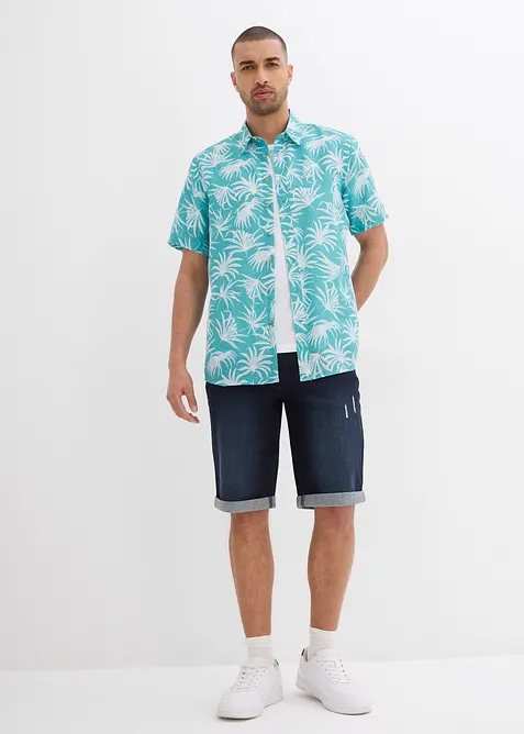 Chemise manches courtes en viscose, bonprix