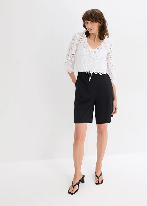 Bermuda Shorts mit Abn&auml;hern, bonprix