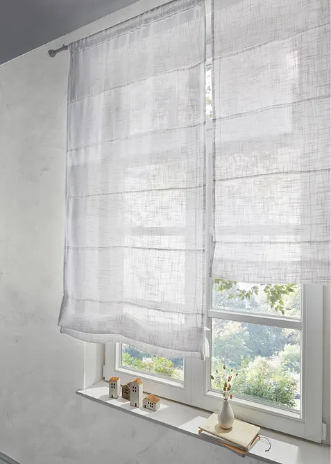 Faltrollo mit Struktur, in vielen Größen, bonprix